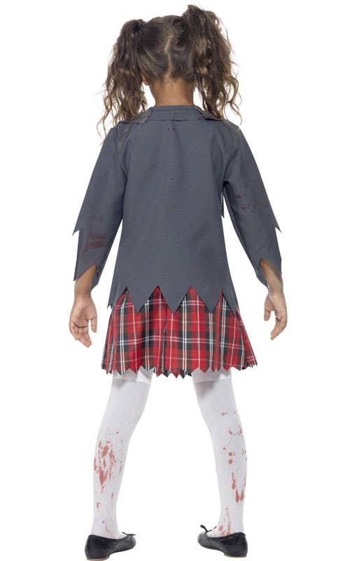 Girl's Undead School Student Costume Uniform Back View