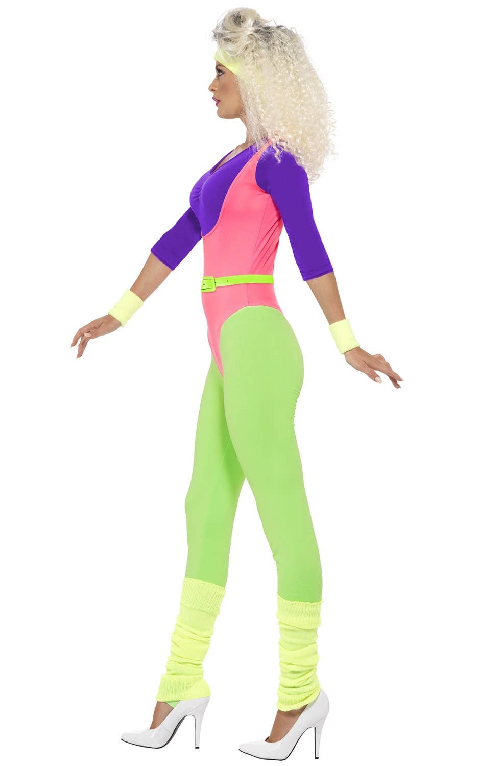 Aerobic Instructor 70s Fashion for Women Costume - Side Image