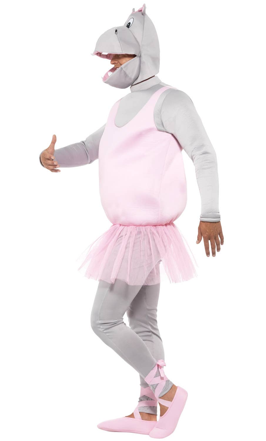 Ballerina Hippo Funny Adult's Fancy Dress Costume Image 3