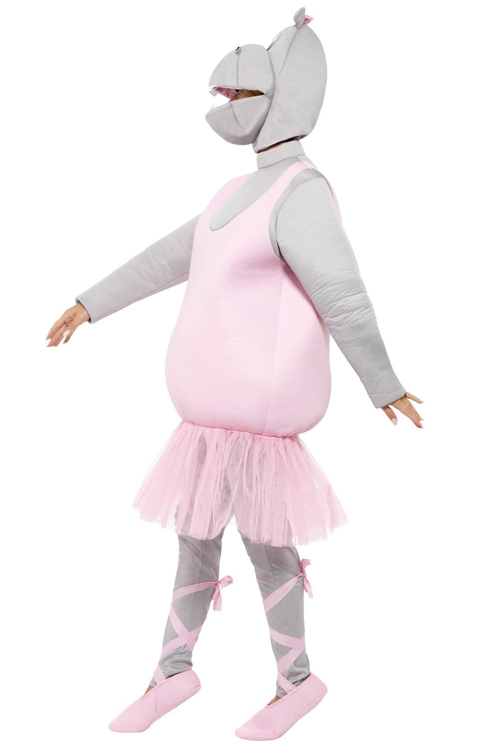 Ballerina Hippo Funny Adult's Fancy Dress Costume Image 4