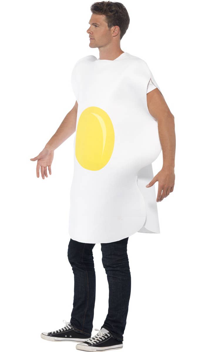 Fried Egg Men's Novelty Fancy Dress Costume Side