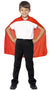 Kids Simple Red Superhero Costume Accessory Cape Main Image