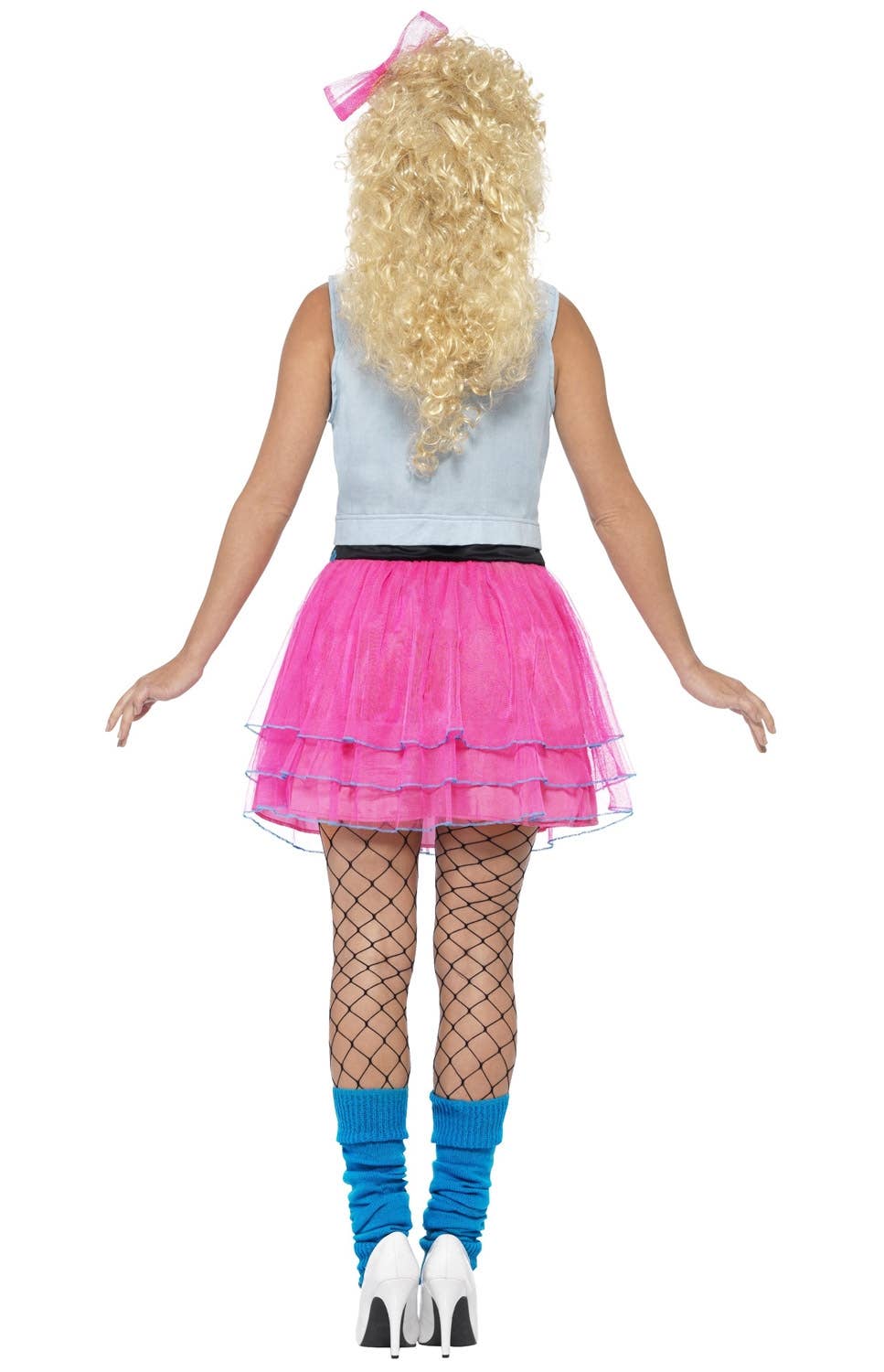 Wild Girl Women's 80's Party Costume Back Image