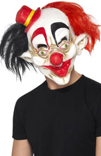 Image of Creepy Clown Scary Halloween Costume Mask