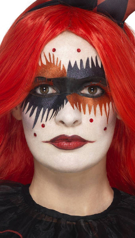 Harlequin Halloween Makeup Kit - Main Image