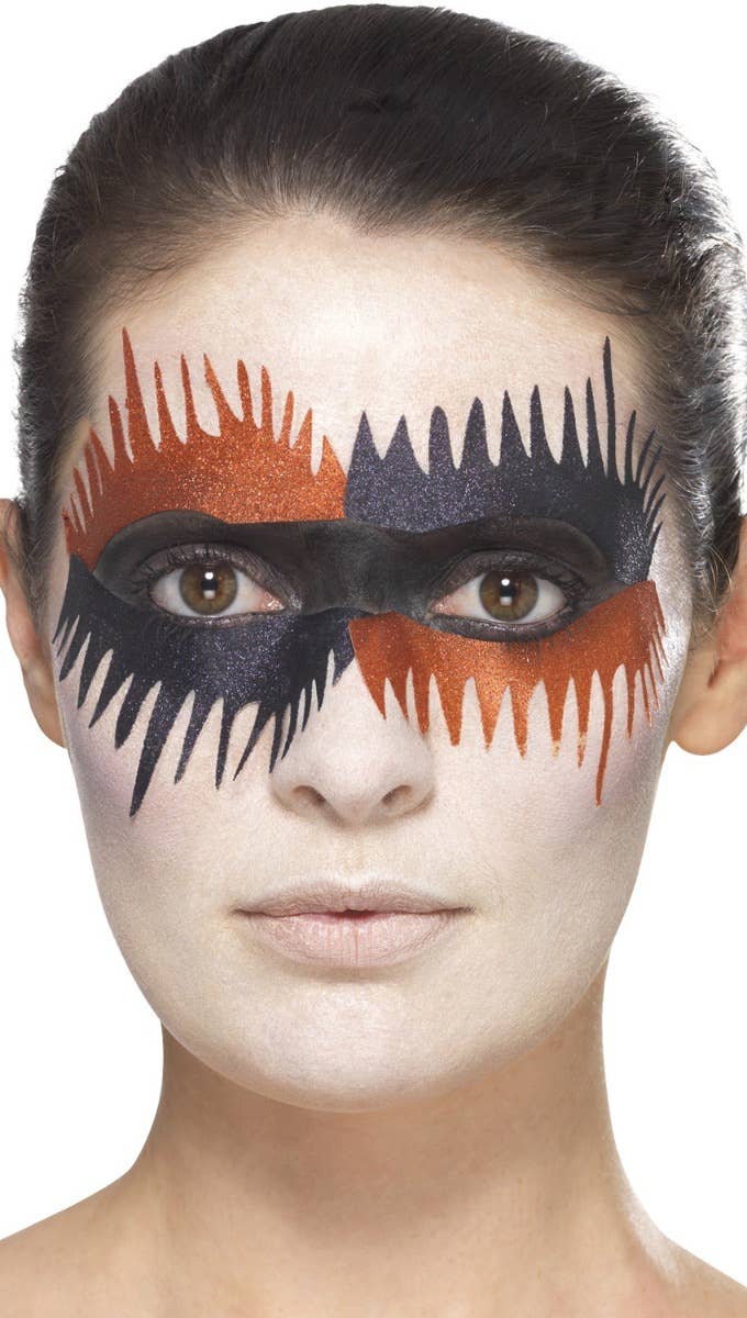 Harlequin Halloween Makeup Kit - Step 3 Image