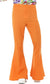 60's Men's Orange Flared Pants 