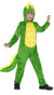 Image of Cool Green Crocodile Boys Animal Onesie Costume - Front Image