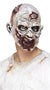 Snarling Grey Zombie Undead Foam Latex Mask Main Image