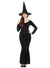 Women's Black Magic Ouija Witch Halloween Fancy Dress Costume Front Image