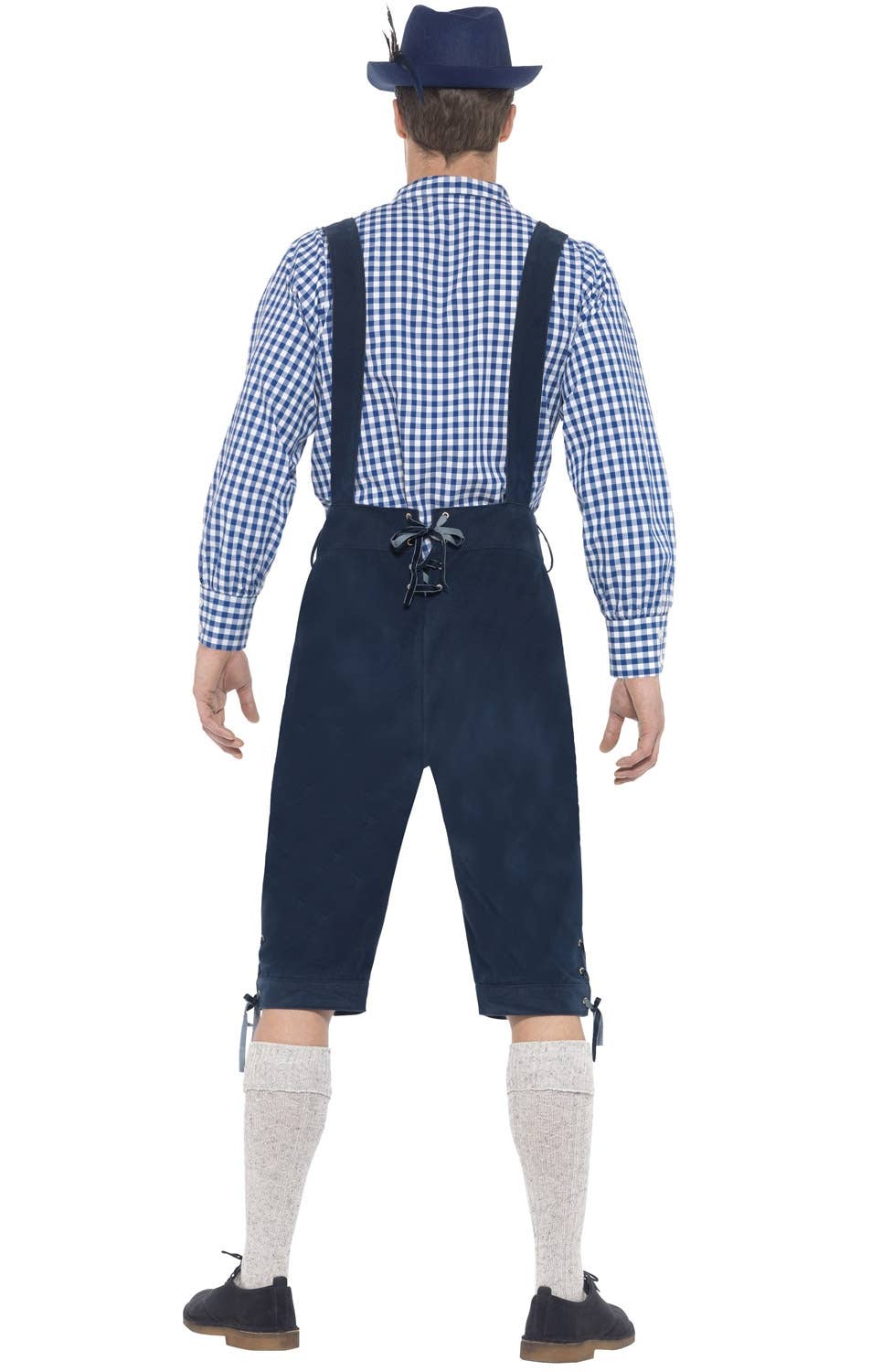 Traditional Men's Rutger Bavarian Lederhosen Oktoberfest Costume Image 4