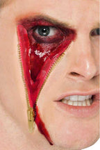 Latex Zipper Scar Wound Costume Prosthetic