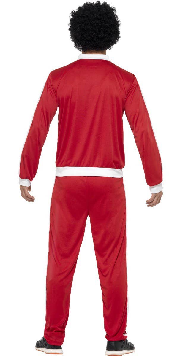 Men's Scouser Tracksuit British Liverpool Chav Costume Back Image