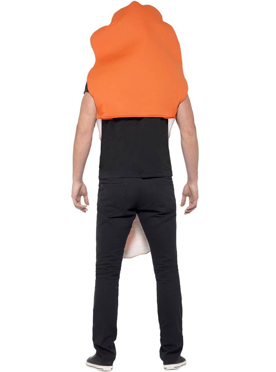 Adult's Funny Bacon Costume - Back Image