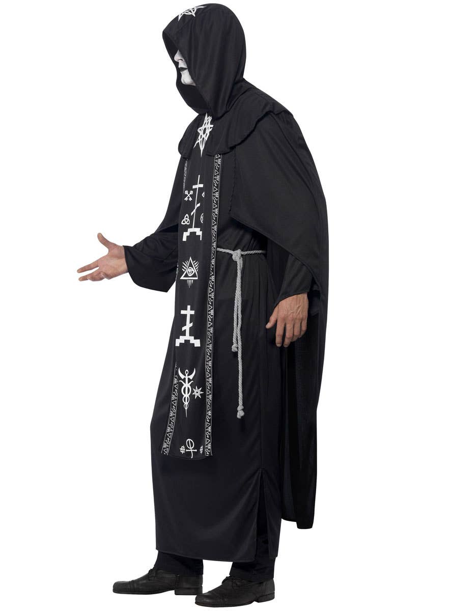 Unisex Adult's Dark Arts Conjurer Halloween Costume Side Image