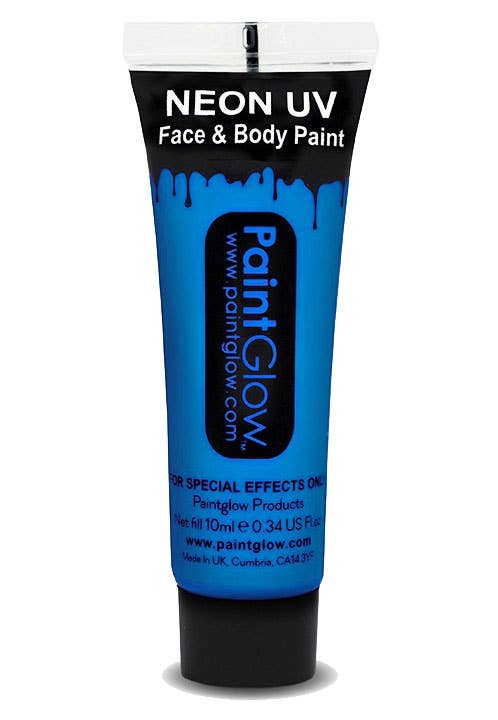 Fluro Blue Blacklight Reactive Face and Body Cream Paint Main Image