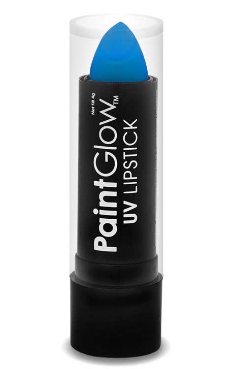 UV Reactive Neon Blue Lipstick Main Image