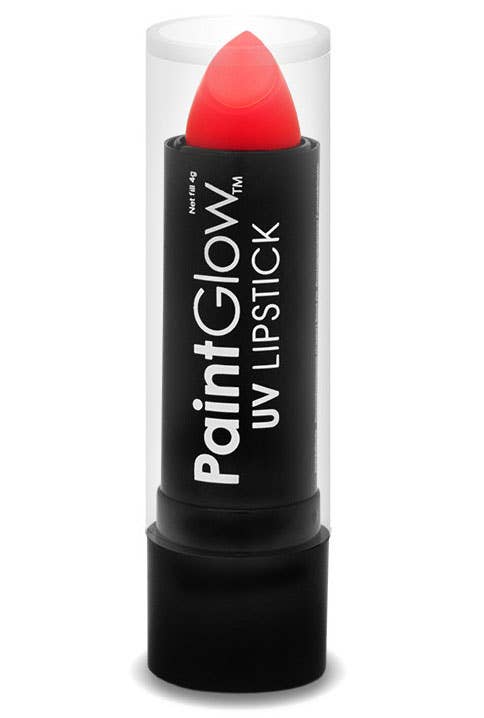 UV Reactive Neon Red Lipstick Main Image