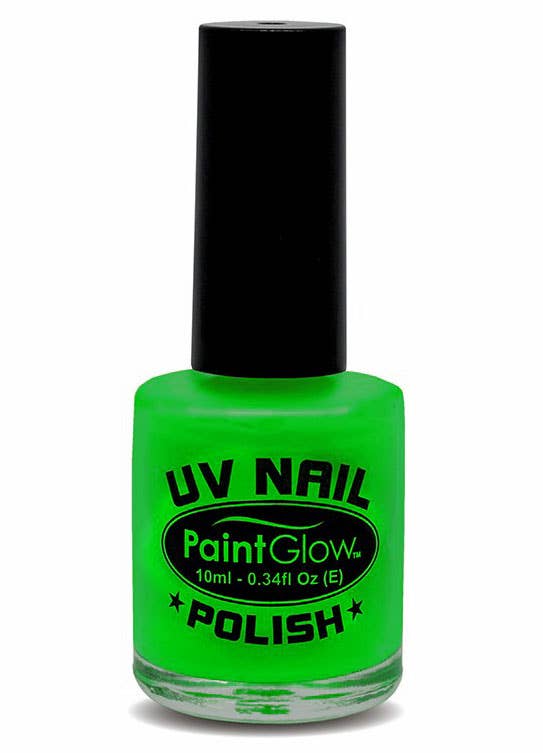 Fluro Green UV Special Effects Nail Polish Alternate Image