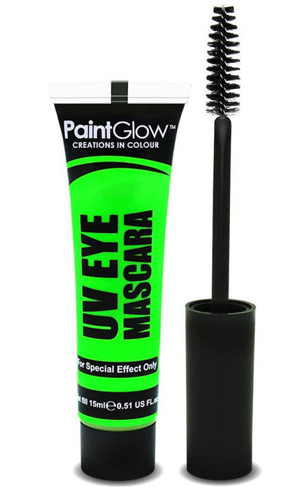 Blacklight Reactive Neon Green Eyelash Mascara Main Image