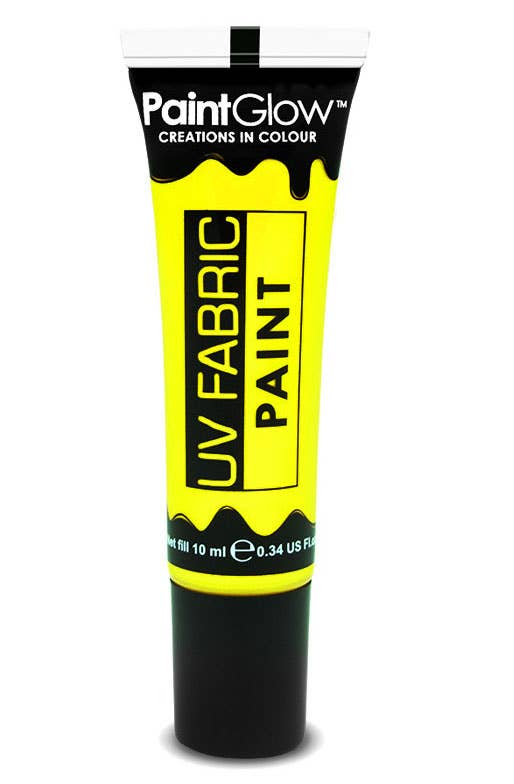 Neon Yellow UV Blacklight Fabric Paint Main Image