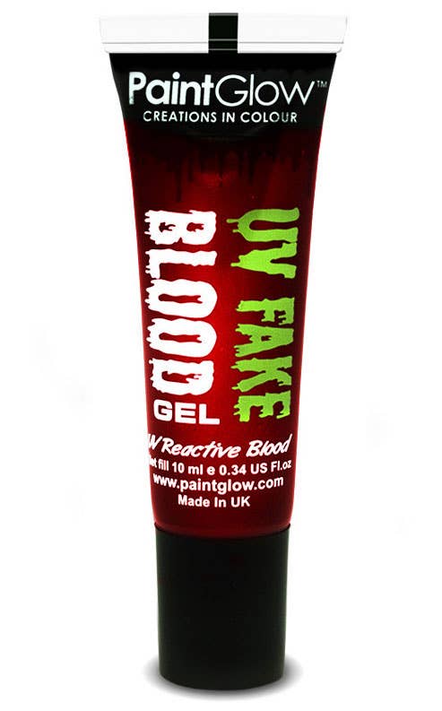 Green UV Reactive Fake Blood Gel Halloween Special Effects Makeup - View 2