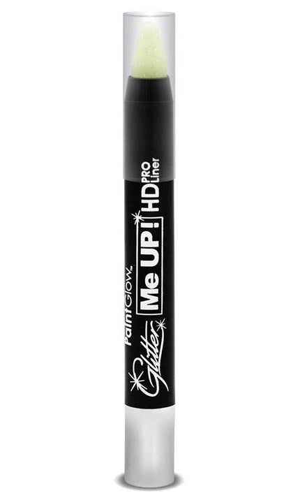 UV Reactive Pro Liner White Glitter Makeup Stick Main Image