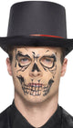 Image of Skeleton Face Temporary Tattoo Transfers Kit - Main Photo
