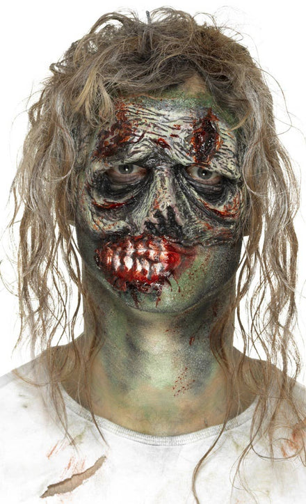 Green Foam Latex Zombie Eye Prosthetic Halloween Makeup Main Image