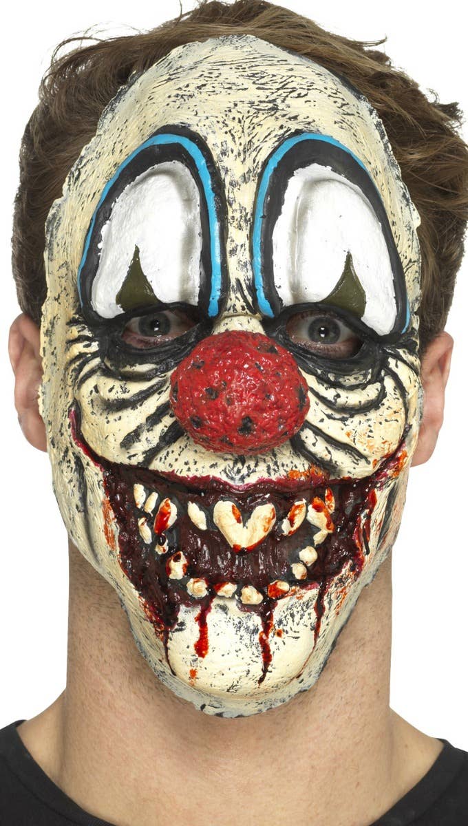 Killer Clown Deluxe Prosthetic Halloween Mask Step 2 Image