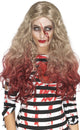 Image of Blood Soaked Womens Blonde Zombie Wig