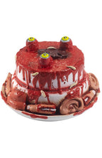 Zombie Food Layered Eyeball, Blood And Maggots Cake Decoration Prop Costume Accessory Main Image