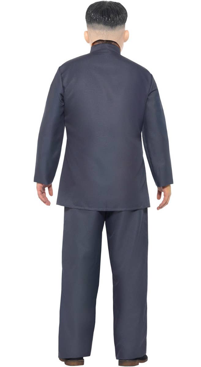 North Korean Dictator Men's Funny Kim Jong-un Costume Back Image