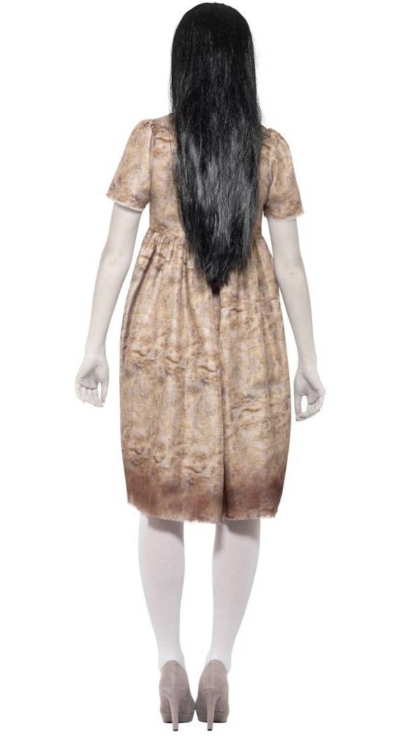 Samara The Ring Horror Movie Women's Halloween Costume Back Image