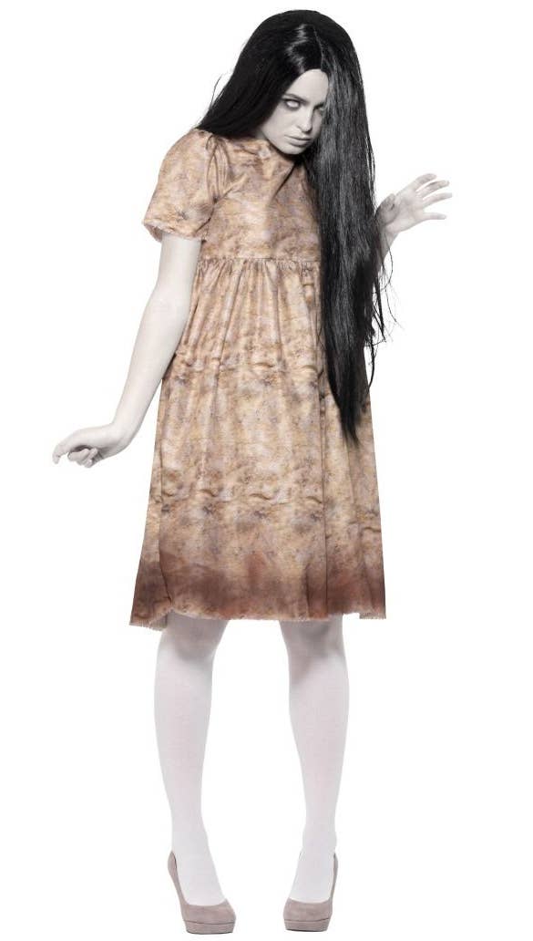 Samara The Ring Horror Movie Women's Halloween Costume Alt Image