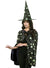 Women's Midnight Witch Cape and Hat Halloween Costume Kit