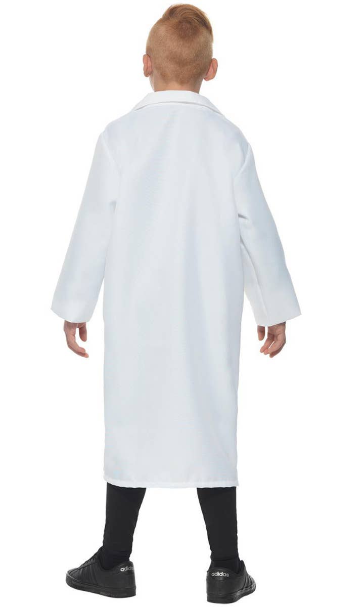 Image of Doctor Lab Coat Boys Fancy Dress Costume - Back Image