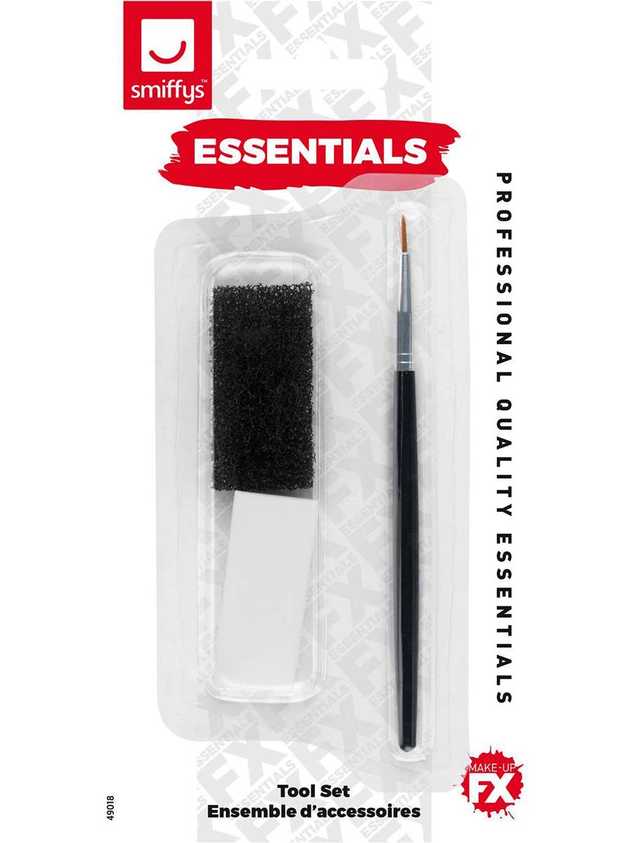 Essentials Brush & Sponge Makeup Tool Set Front Image