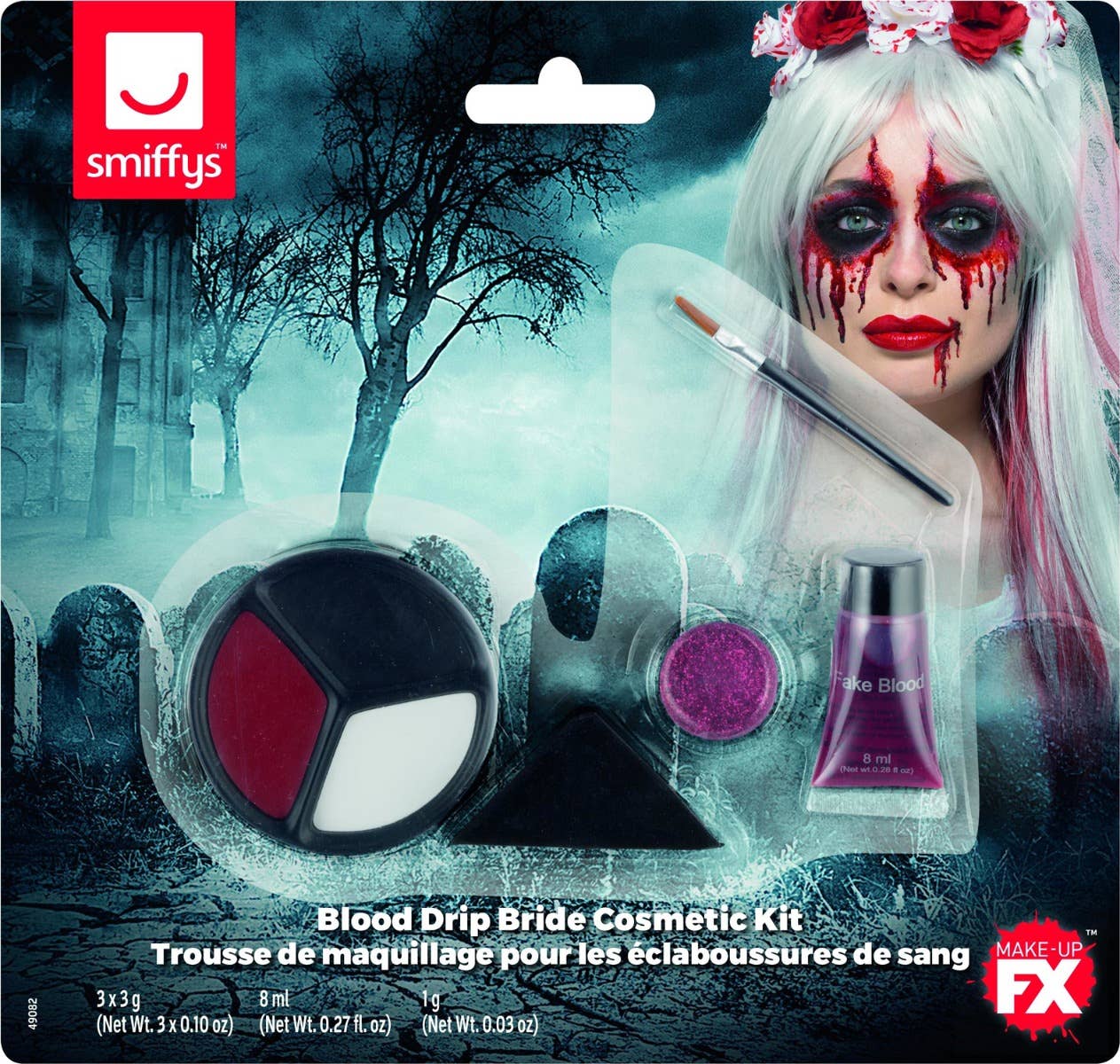 Bloody Bride makeup Kit Box Image