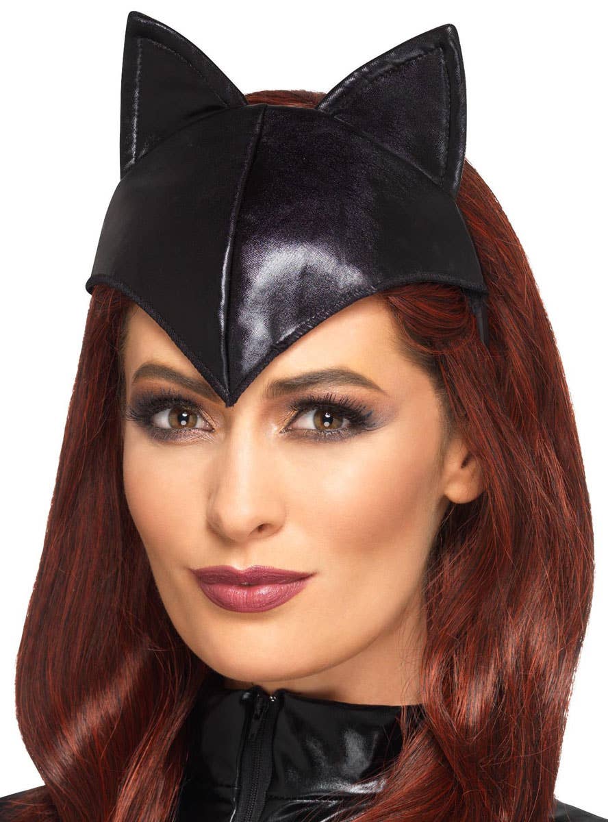 Image of Kitty Fever Black Cat Ears Headpiece
