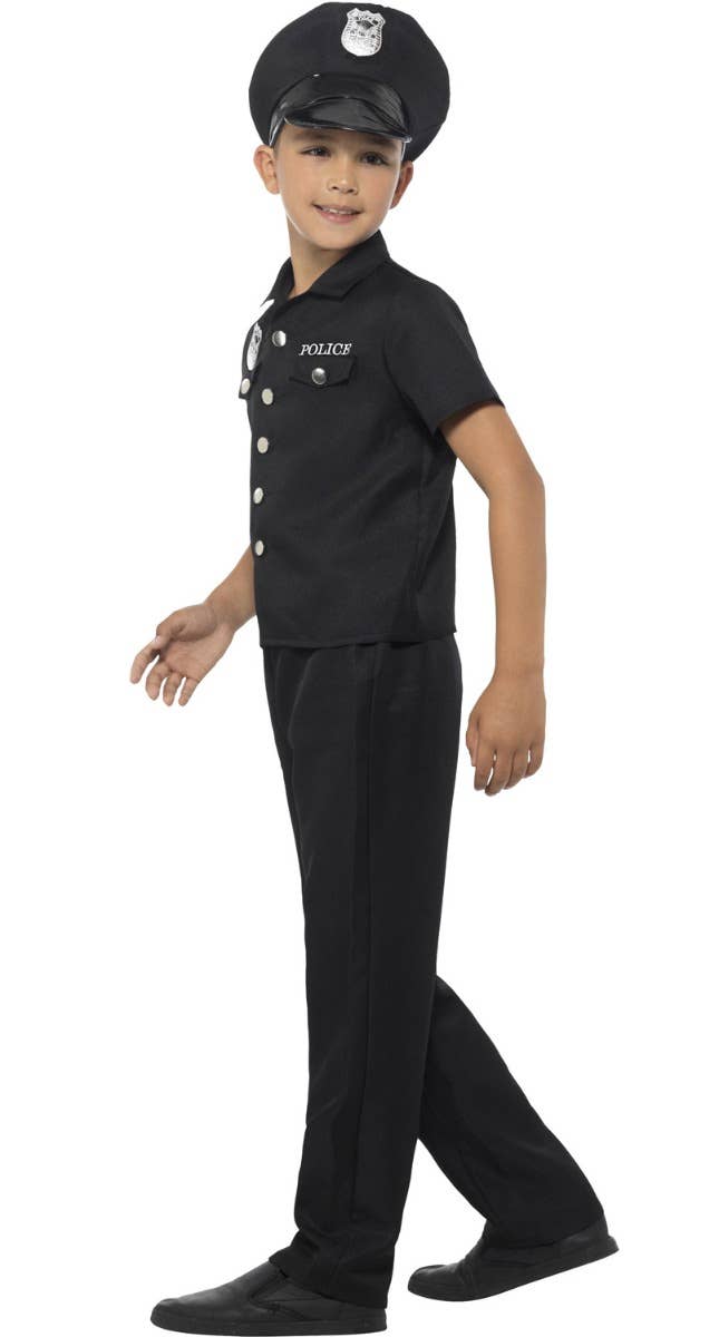 New York Police Costume Boy's  - Side