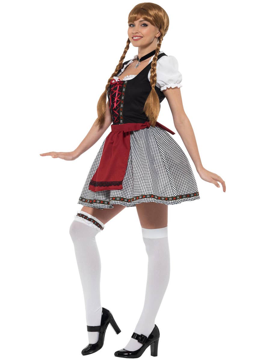 Womens Flirty Fraulein Beer Girl Costume German Oktoberfest Costume