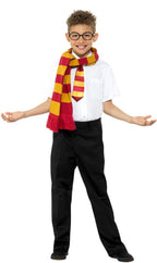 Magical Schoolboy Wizard Gryffindor Costume Accessory Kit Main Image