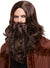 Men's Brown Viking Wig and Beard Set