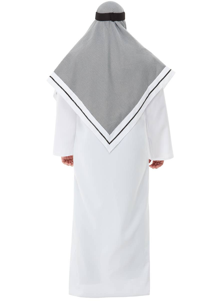 Men's Deluxe Sheikh Costume Back Image