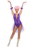 Womens Anne Wheeler Greatest Showman Purple Costume - Main Image