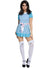 Womens Sexy Shining Twin Fancy Dress Costume - Main Image