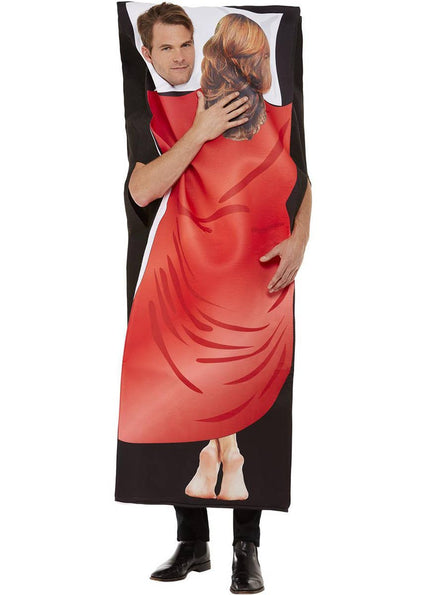Funny Men's 2 in the Bed Costume - Front Image