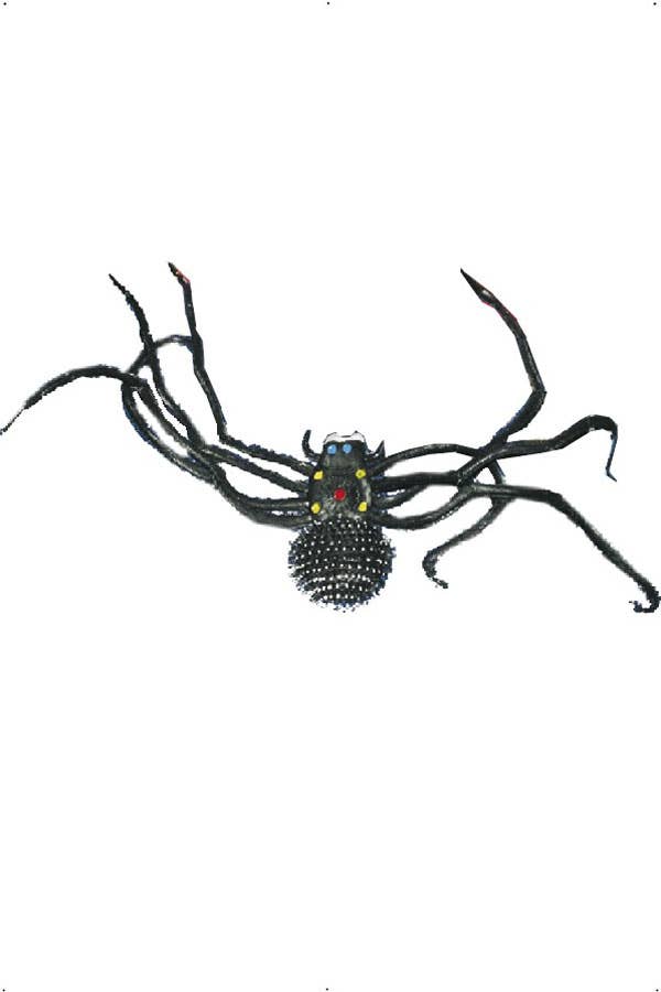 Giant Black Spider Halloween Decoration