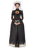 Day of the Dead Black Sacred Heart Bride Womens Costume - Main Image